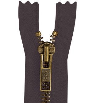 Молния металл 50см, двухзамковая, разъемная тип 5 YKK 0593552/50 RGMKBMR-5