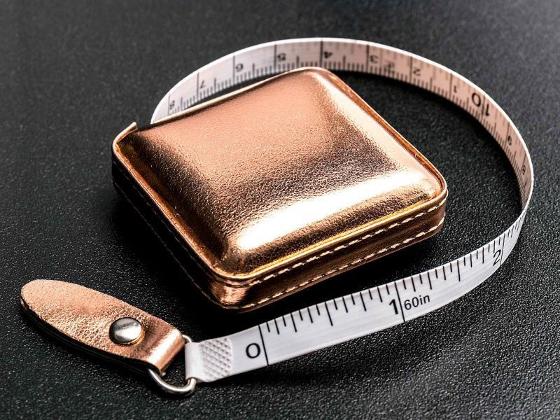 Сантиметр-рулетка ROSE GOLD Hemline 253.RG