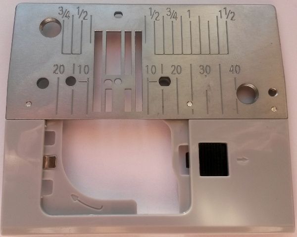 Пластина игольная Janome 2325, 6260 прямострочная