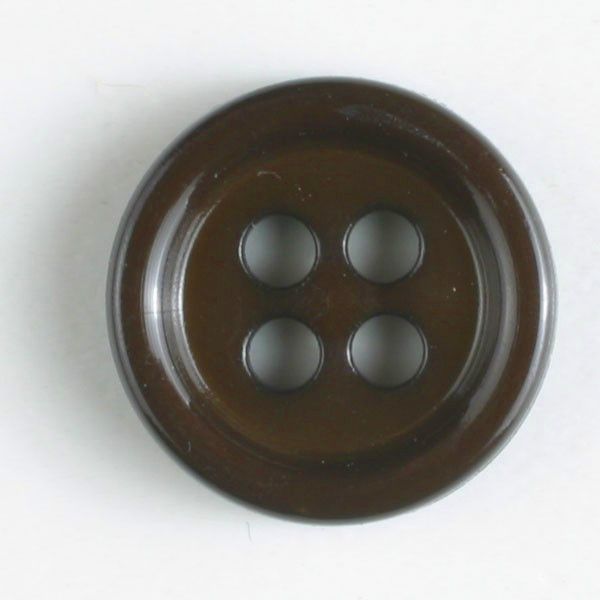 Пуговицы "DILL", цв.коричневый (11 мм) арт.181274/11-40