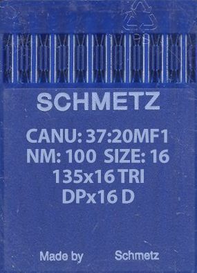 Иглы Schmetz DPx16 D (135) № 100/16 10 шт