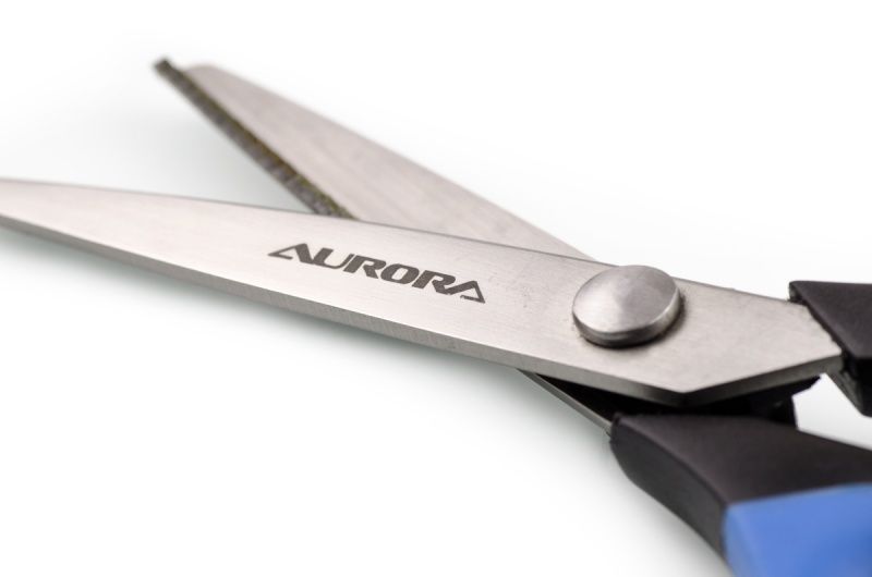 Ножницы универсальный зигзаг (3,5мм) Aurora AU 491 22см