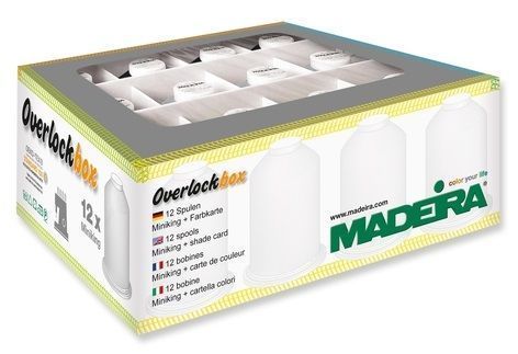 Набор ниток для оверлока  3+1 (Overlockbox 3+1) Madeira 9200
