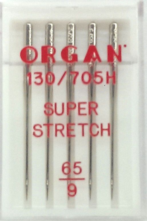 Иглы Organ супер стретч №65 5шт. 130/705H