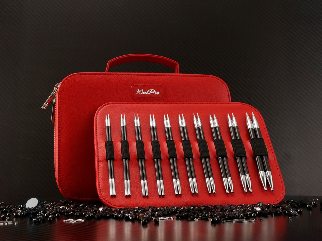 Подарочный набор "Karbonz ELAN" съемных спиц "Karbonz" KnitPro 41650