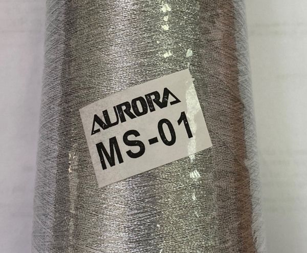 Металлизированная вышивальная нить Aurora 5000 м