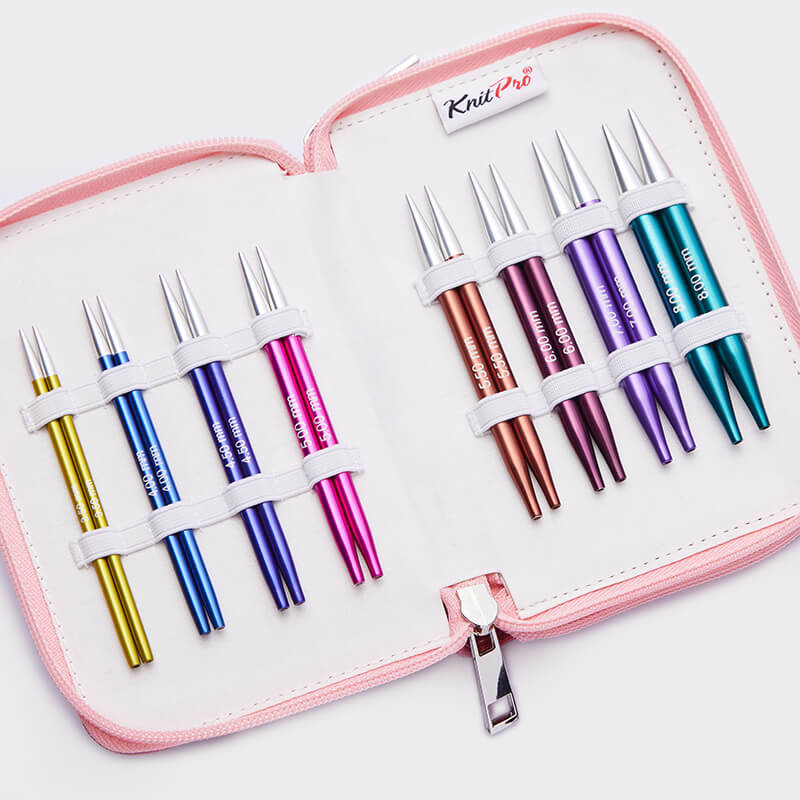Набор укороченных съемных спиц "Zing" KnitPro 47425