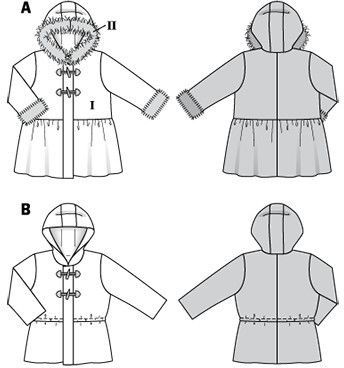 Выкройка Burda 9329 - Жакет