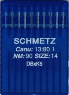 Иглы Schmetz DBxK5 №90 10шт
