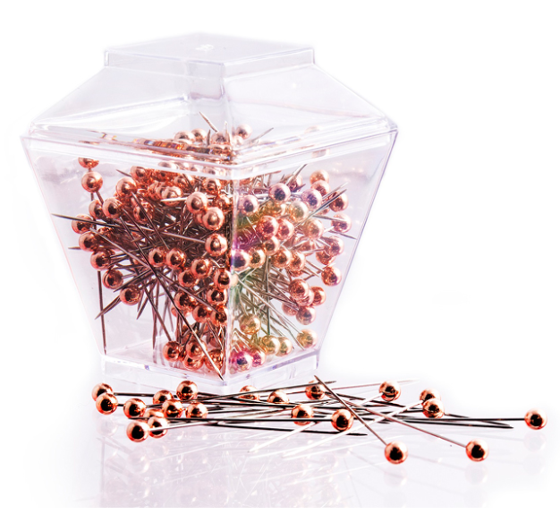 Булавки в пластиковых коробочках Hemline N4366