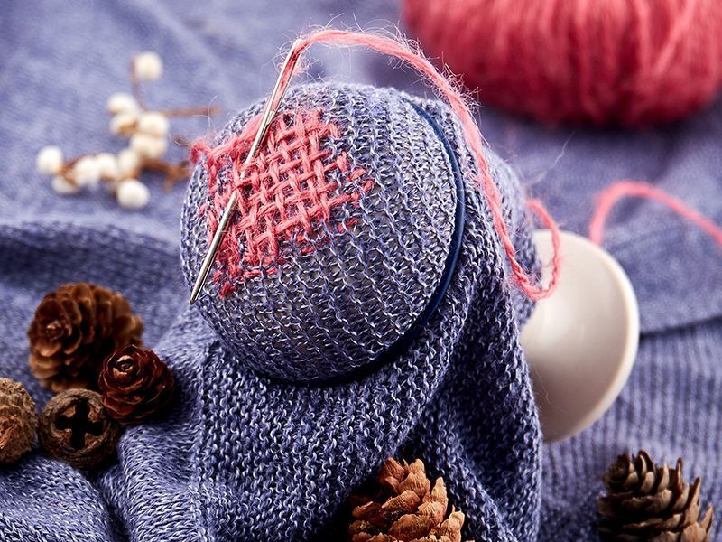 Грибок для штопки с удерживающим ткань силиконовым кольцом Hemline 231