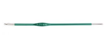 Крючок для вязания "Zing" 3,25мм, алюминий, изумрудный KnitPro 47466
