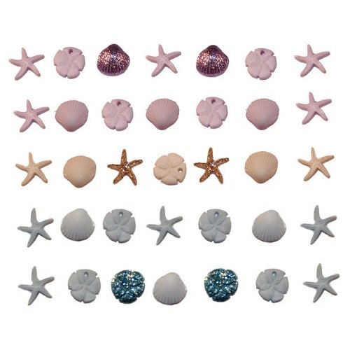 Декоративные пуговицы Dress It Up Tiny Seashells арт. 1777