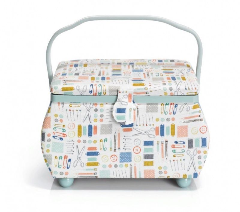 Шкатулка PRYM 612045 Игла и нить, для рукоделия 32x20x21см 