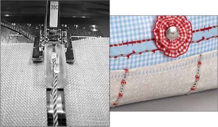 Лапка Bernina №47 устройство для испанской мережки