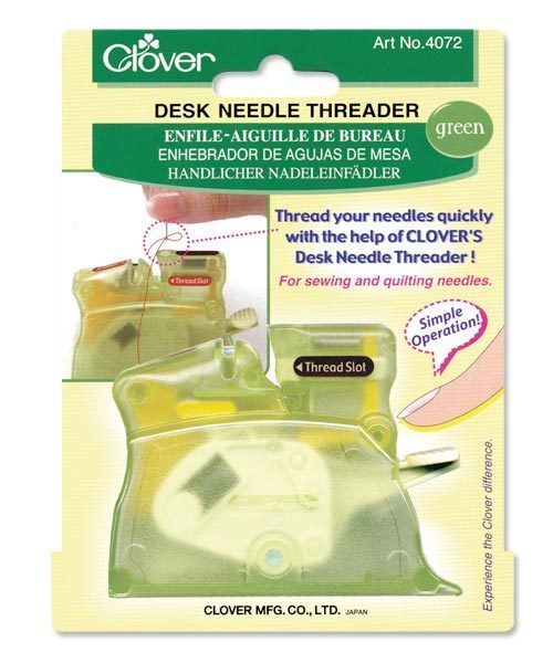 Нитевдеватель  Clover  настольный зеленый 4072