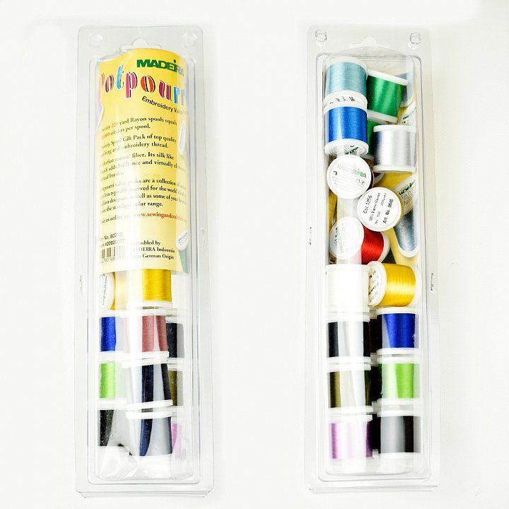 Набор ниток MADEIRA Rayon (20x200 м) 8077R