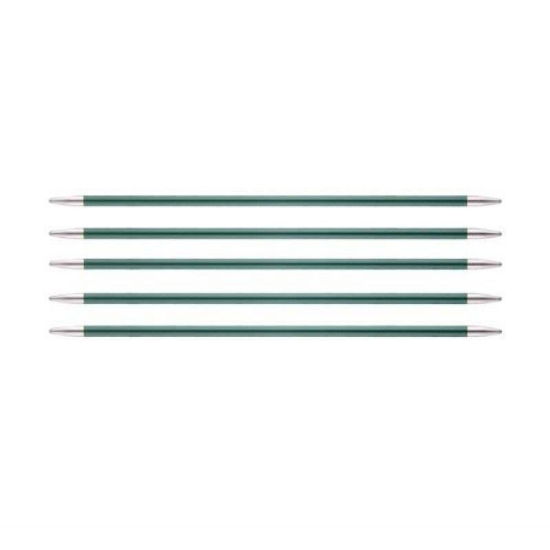 Спицы чулочные Zing 3мм/20см, алюминий, 5шт в упаковке, KnitPro, 47035