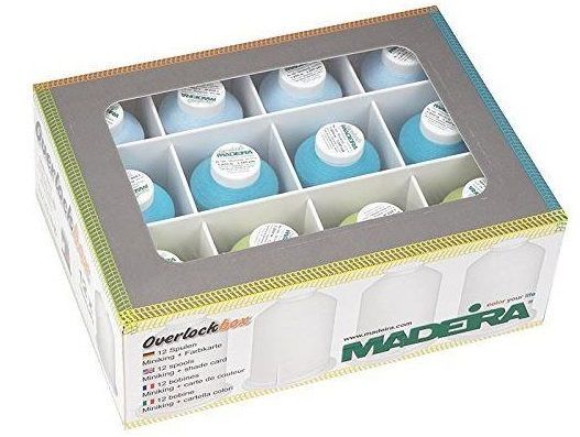 Набор ниток для оверлока  3+1 (Overlockbox 3+1) Madeira 9201