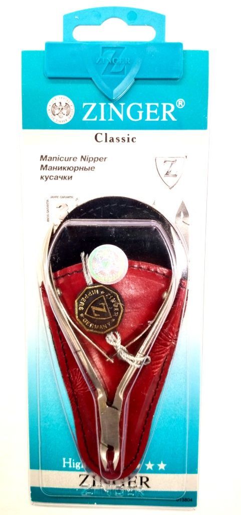 Кусачки для кутикулы с чехлом Zinger-MC-351-S-SH-K1SF