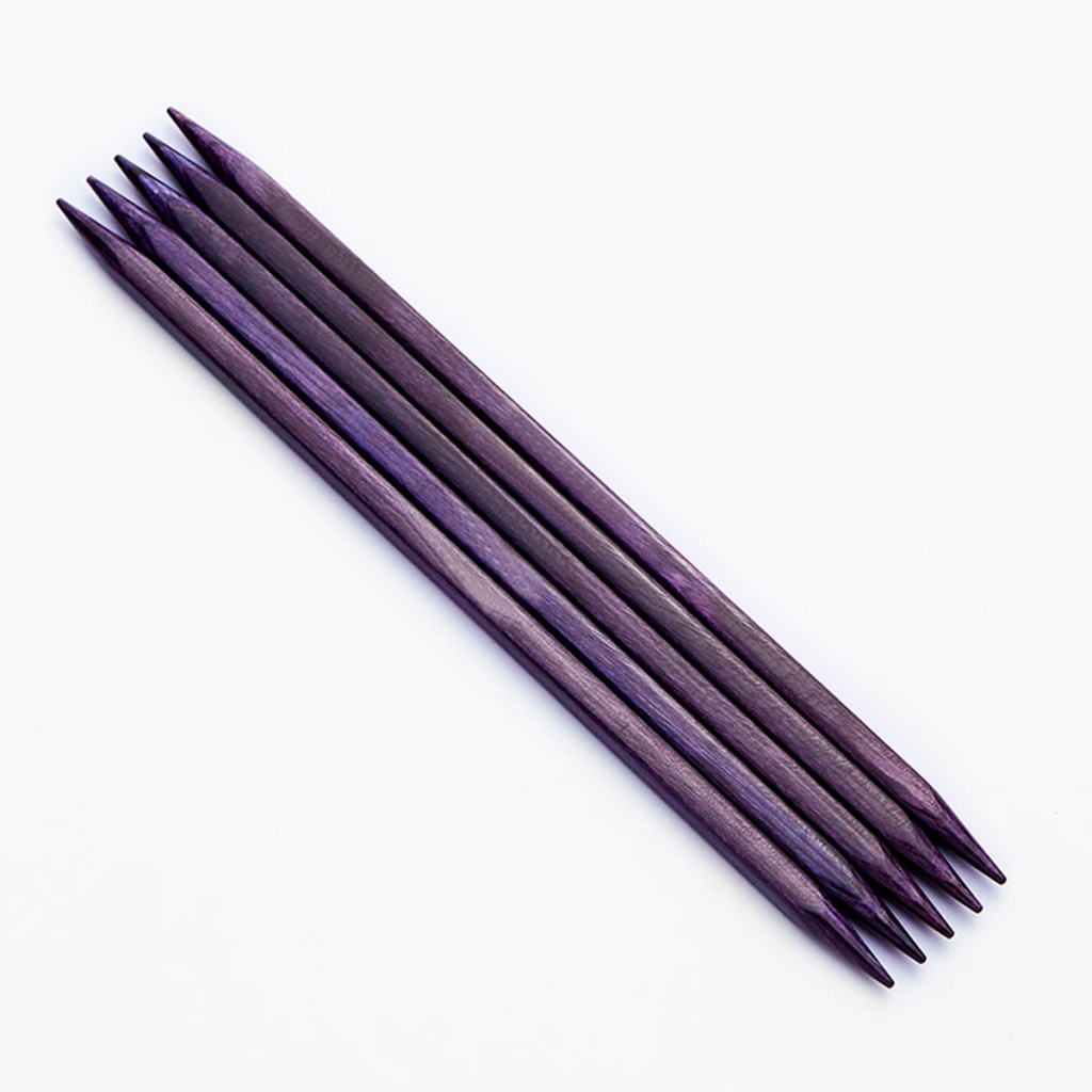 Спицы чулочные "Jadore Cubics" 2мм/15см, 5шт в упаковке KnitPro 19001