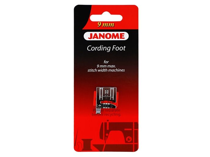 Лапка Janome для шнура с 3-мя направляющими H 202-085-001