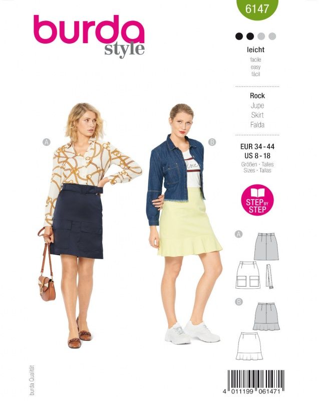 Выкройка Burda 6147