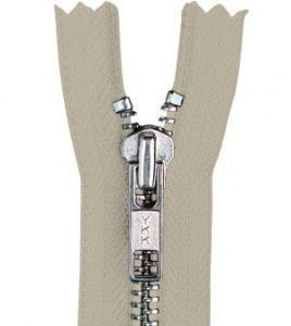 Молния металл 55см, слайдер автофиксирующий, разъемная тип 5 (5,75мм) YKK 0573985/55 RMNOR-56 (572)