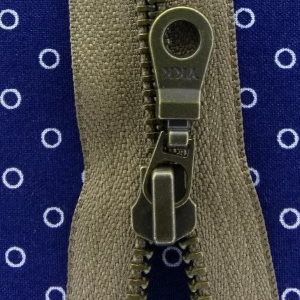 Молния металл 70см, темная латунь, разъемная тип 5 YKK 0503311/70 RGKBOR (563)
