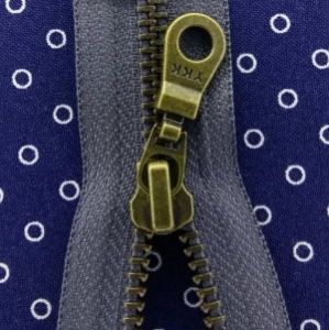 Молния металл 120см, темная латунь, разъемная тип 5 YKK 0503311/120 RGKBOR (182)