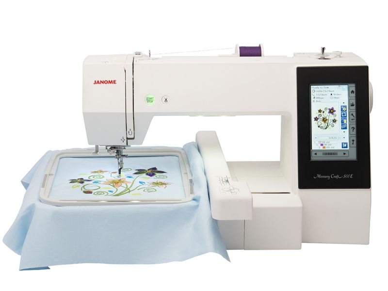 Вышивальная машина Janome Memory Craft 500E