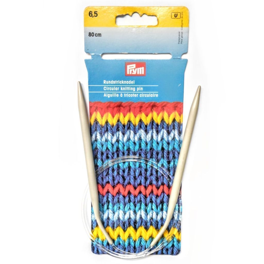 Спицы круговые с леской 6,5 мм/80 см PRYM 211376